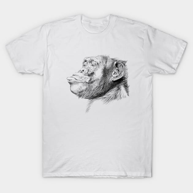 Affe T-Shirt by sibosssr